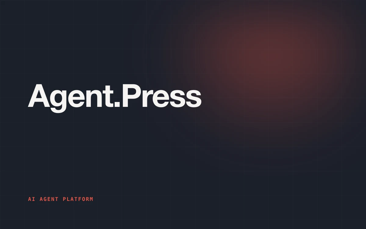 Agent.Press title card