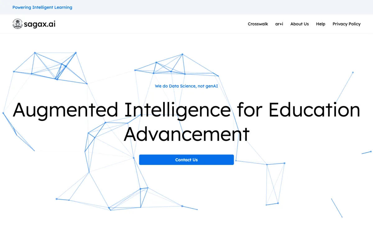 Sagax intelligent-learning website